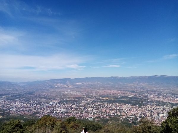 Wanderung auf den Vodno für Panoramablicke