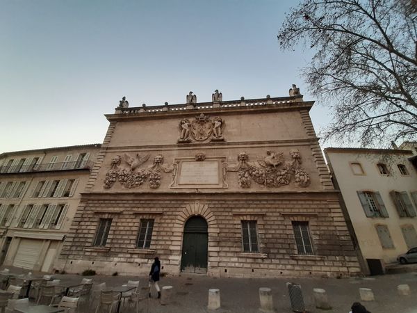 Fotogene Momente am Palais des Papes