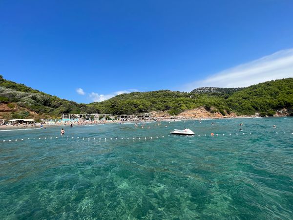 Entspannung am goldenen Sandstrand