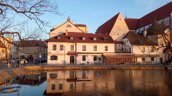 Moderne Küche in historischem Ambiente