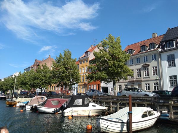 Historisches Viertel voller Leben