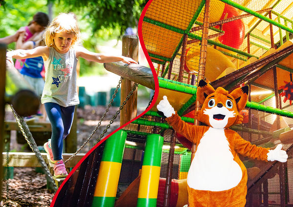 Abenteuer im genialen Naturspielplatz