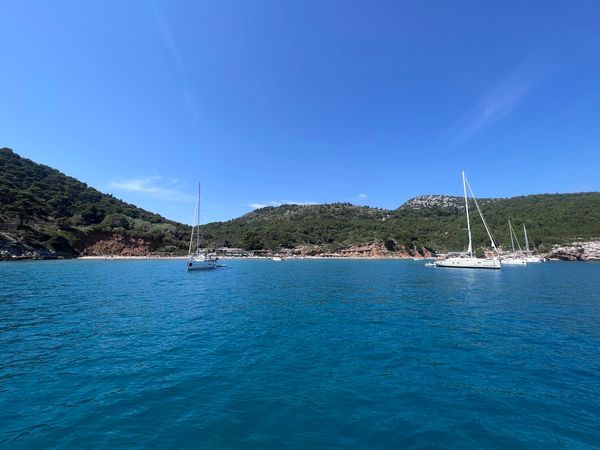 Entspannung am goldenen Sandstrand