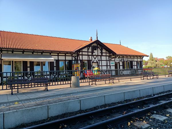 Nostalgische Zugfahrt am See