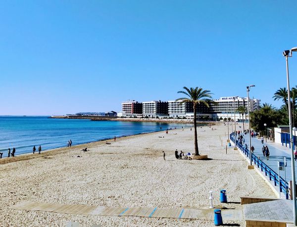 Sonnenbaden am Stadtstrand