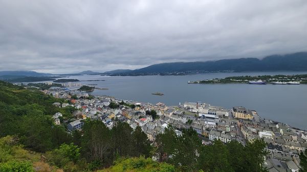 Panoramablick über Ålesund