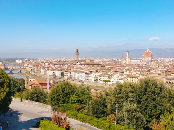 Panoramablick über Florenz