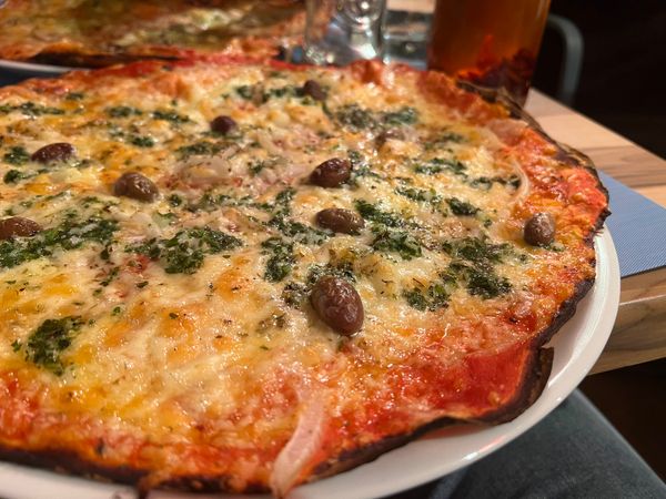 Pizza mit Attitüde