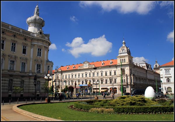 Prachtvolle Art Nouveau Architektur