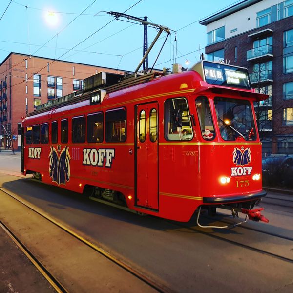 Ein Pub auf Schienen