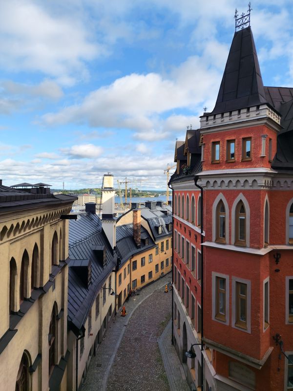 Beste Aussicht über Stockholm genießen