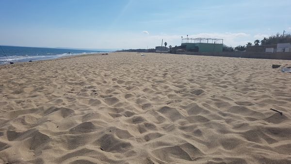 Sonnenbaden am Ionischen Meer