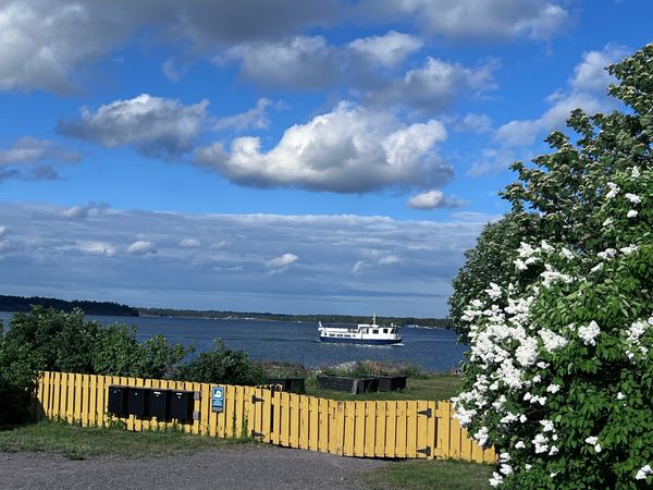 Historische Festung auf dem Meer