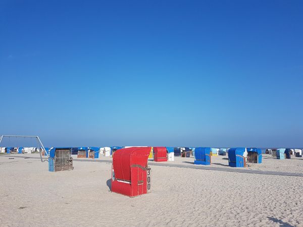 Entspannung am Nordseestrand