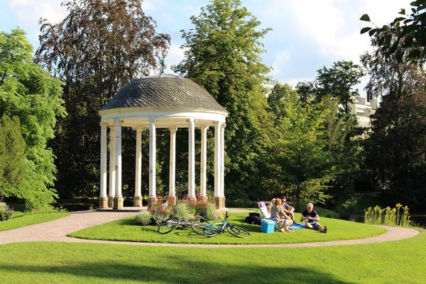 Entspannung im ältesten Park Strasbourgs