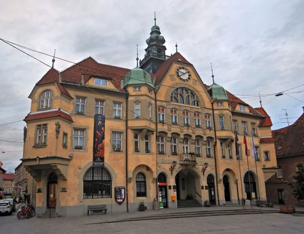 Prachtvolles Rathaus von Ptuj