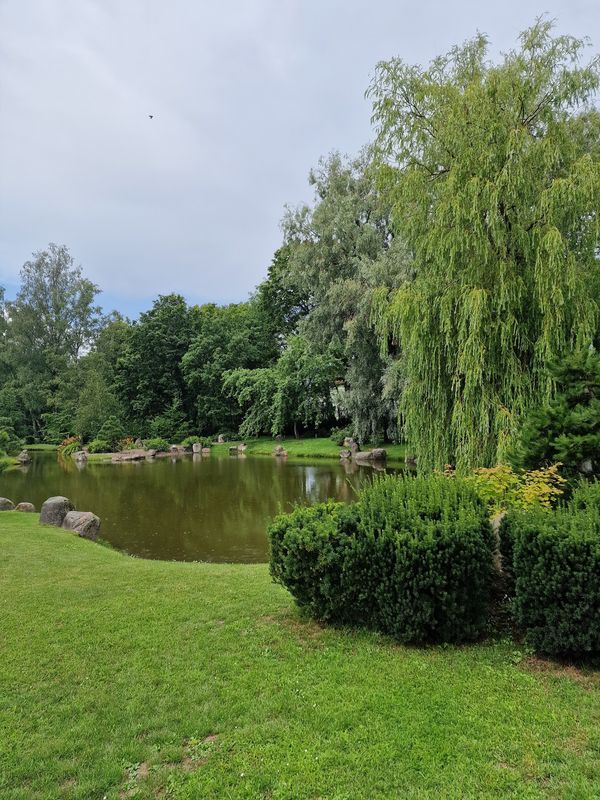 Ruhe im japanischen Garten