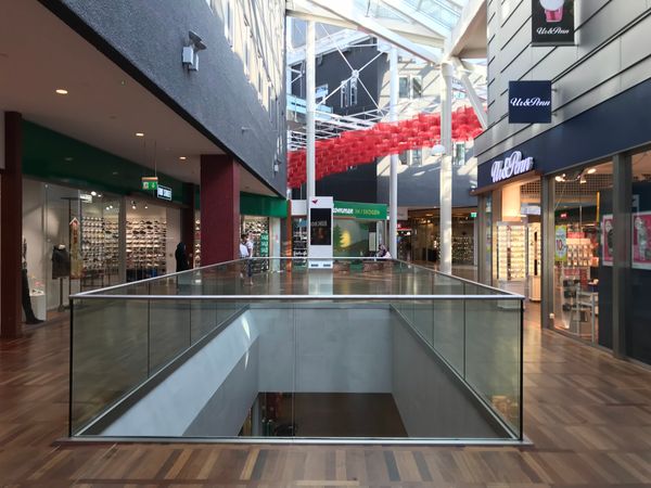 Shopping-Paradies bei Regen