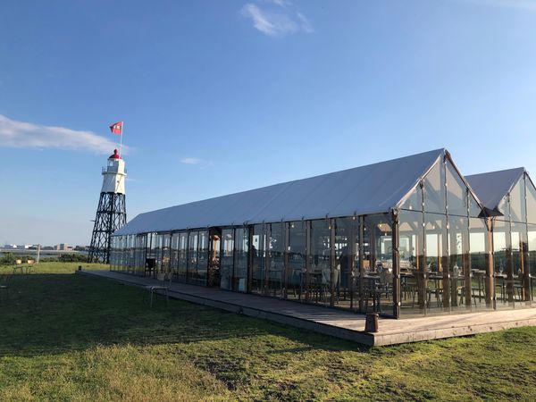 Abendessen in einmaliger Insellage