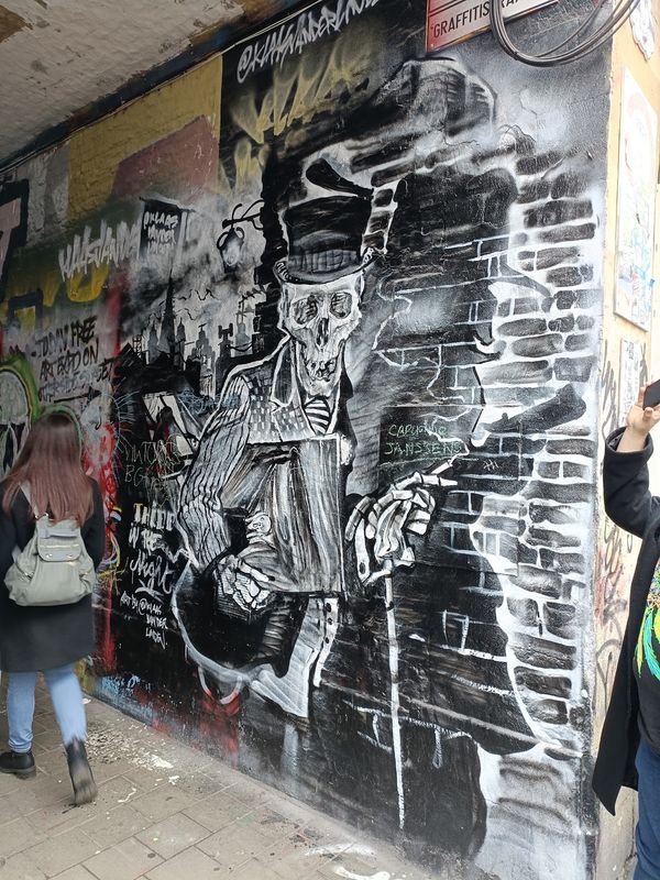 Ghents legale Graffiti-Kunststraße