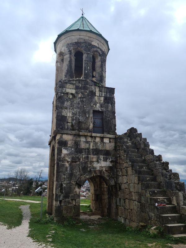 Historische Kathedrale mit Panoramablick