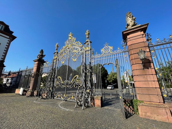 Picknick im historischen Park