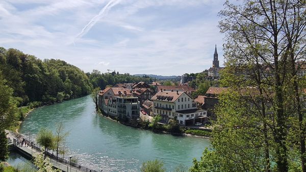 Panoramablick über Berns Dächer