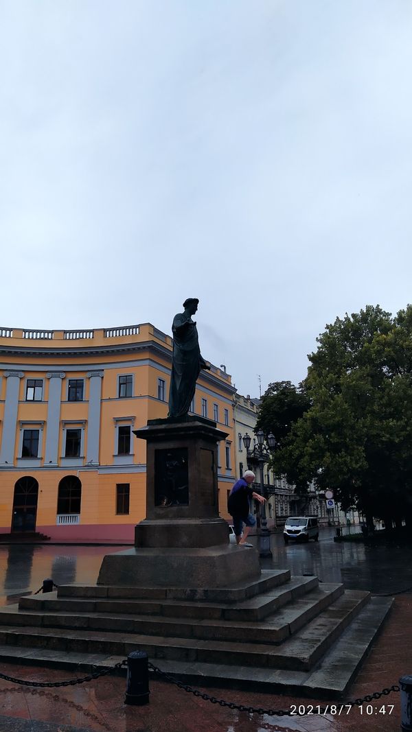 Historisches Denkmal bewundern