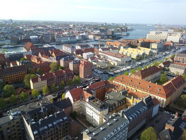 Historisches Viertel voller Leben