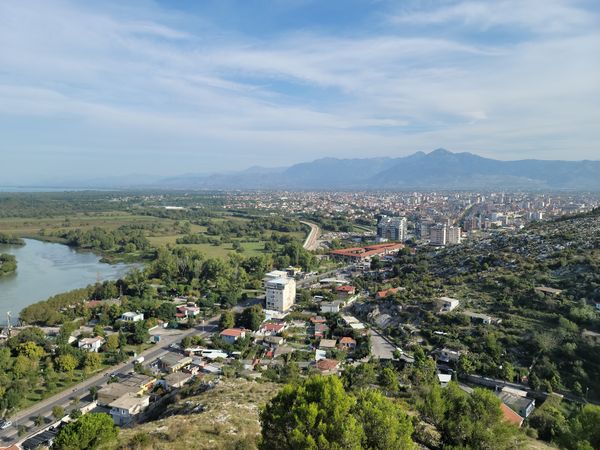 Atemberaubende Aussichten von einer alten Festung