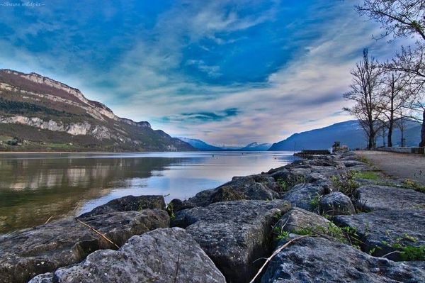Geheimer Badeplatz am Bourget See