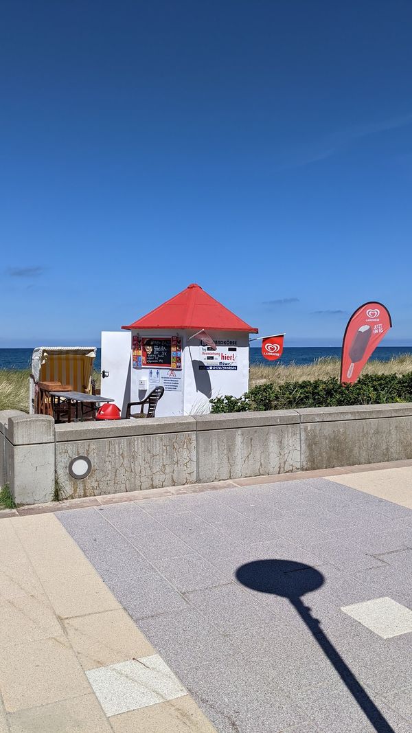 Entspannen im Erfinderort des Strandkorbs