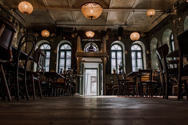 Ein Drink in einer ehemaligen Synagoge