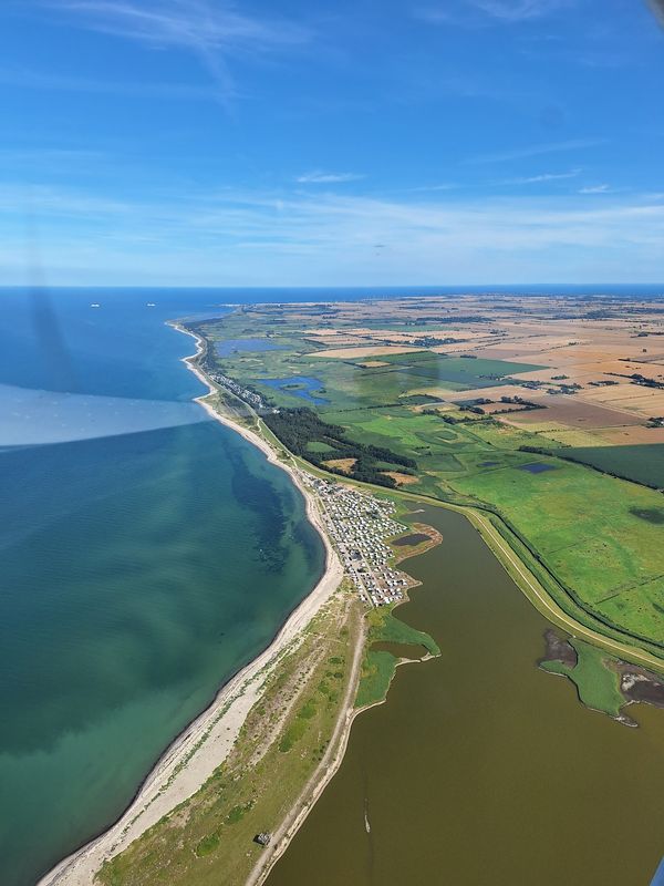 Fehmarn aus der Vogelperspektive