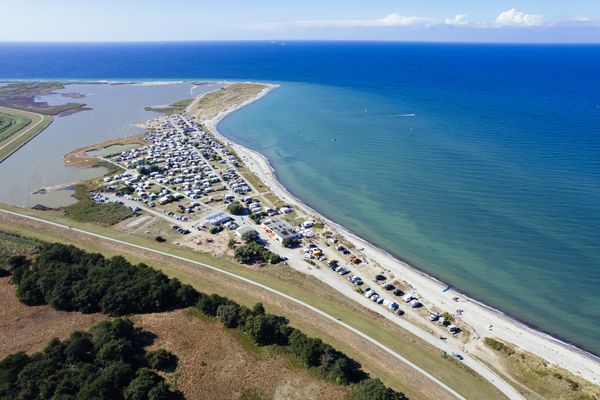 Entspanntes Camping direkt am Strand