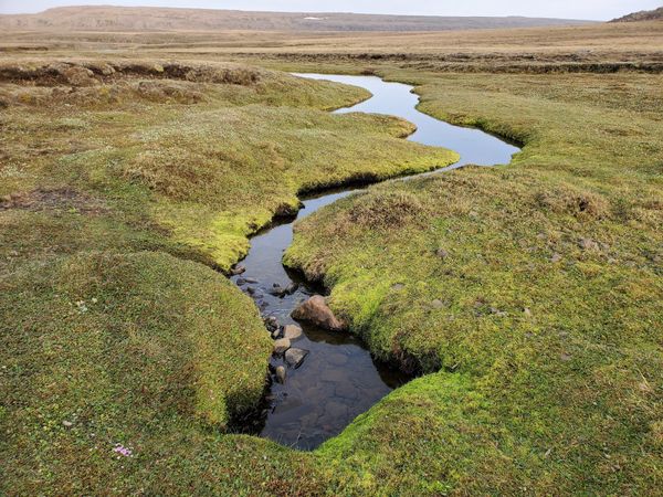 Magischer Wasserfallkreis im Hochland