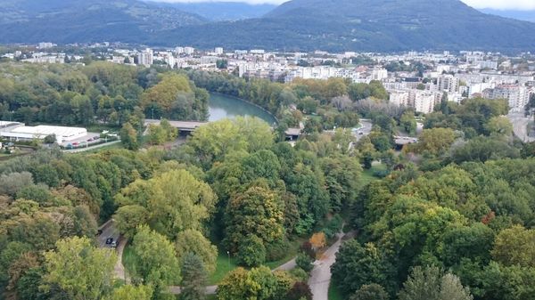 Grüne Oase mitten in der Stadt