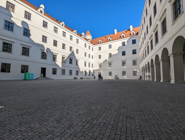 Majestätische Aussichten über Bratislava