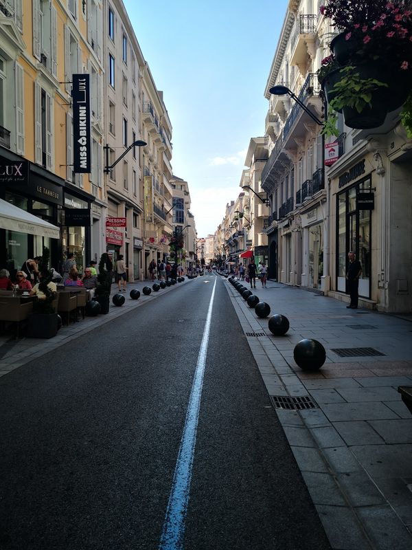 Shoppingstraße mit Flair