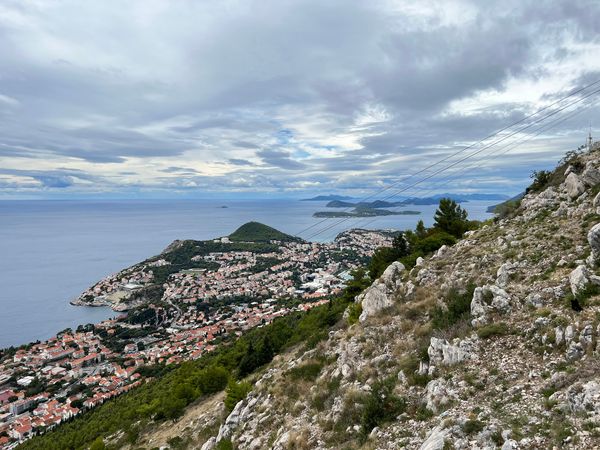 Panoramablick über Dubrovnik