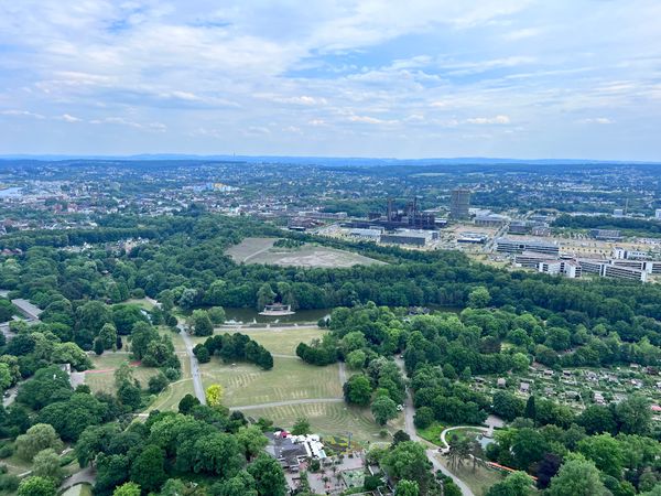 Grüne Oase inmitten der Stadt