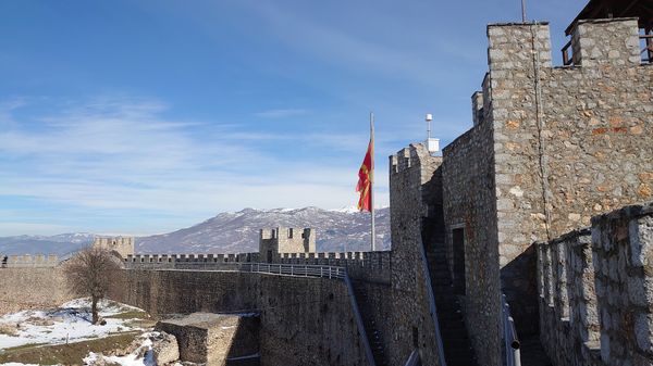 Historische Festung mit Panoramablick