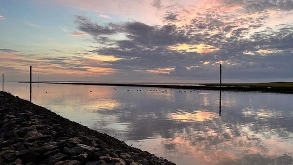 Entspannung am Nordseestrand