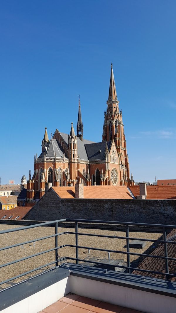 Historischer Platz im Herzen Osijeks