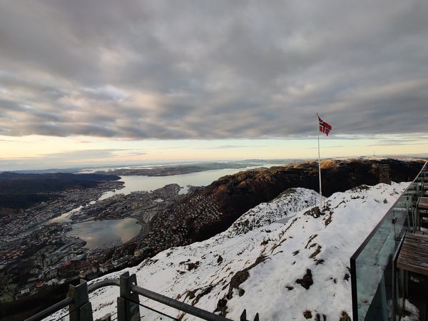 Panoramablick vom höchsten Berg