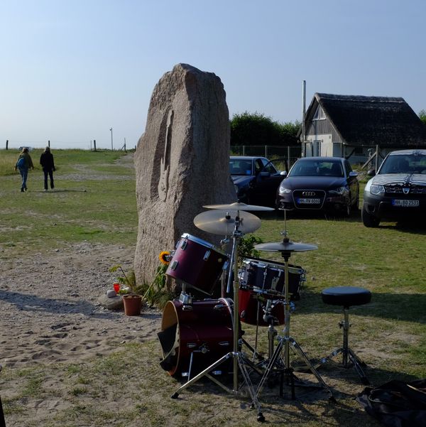 Rockgeschichte am Flügger Strand