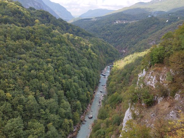 Wandern in unberührter Natur