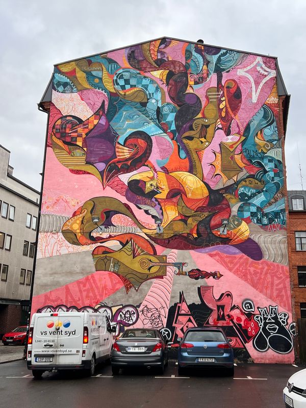 Bunte Straßenkunst entdecken
