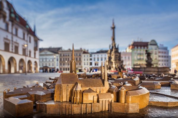 Historisches Rathaus mit Panoramablick