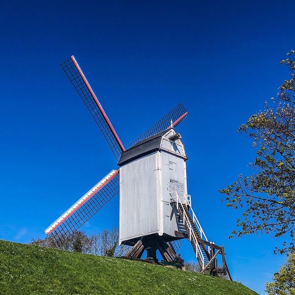 Historische Windmühlen